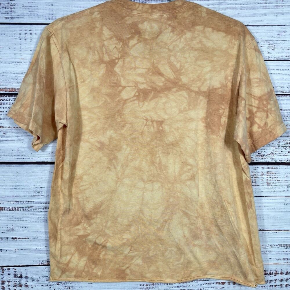 Vtg The Mountain Shirt Small Ginny Hogan Ancient Horses Dyed USA Mexico Cut Hem - Picture 7 of 13